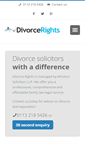 Mobile Screenshot of divorce-rights.co.uk
